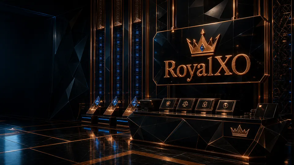 RoyalXO prémium kaszinó jelenet