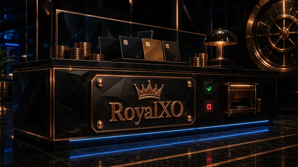 RoyalXO fizetési és kifizetési környezet